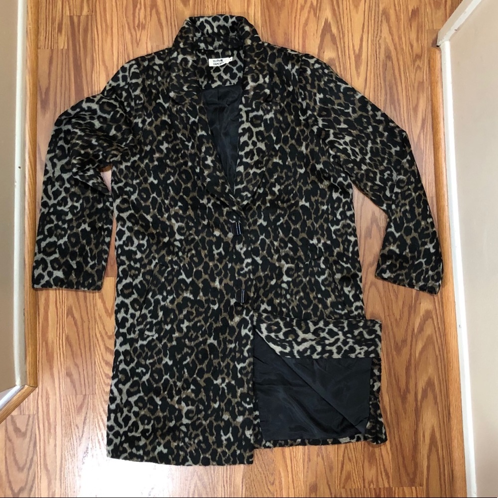 Faux Fur Leopard Coat by Molly Bracken - Picture 1 of 7